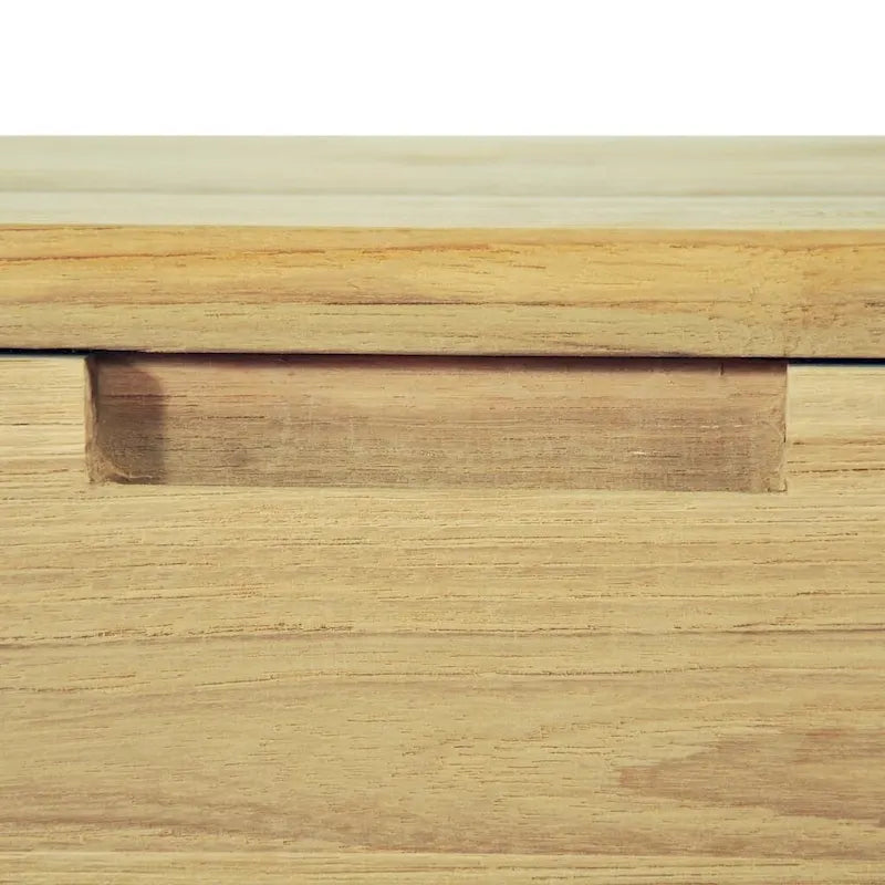 Meuble TV 120x35x35 cm en bois de teck massif