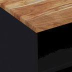 Meuble TV 70x33x46 cm Bois de manguier massif