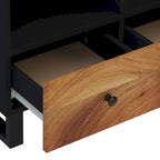 Meuble TV 70x33x46 cm Bois de manguier massif