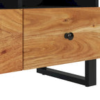 Meuble TV 70x33x46 cm Bois de manguier massif