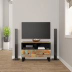 Meuble TV 70x33x46 cm Bois de manguier massif