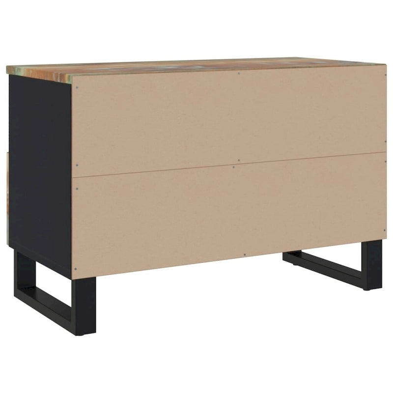 Meuble TV 70x33x46 cm Bois de manguier massif