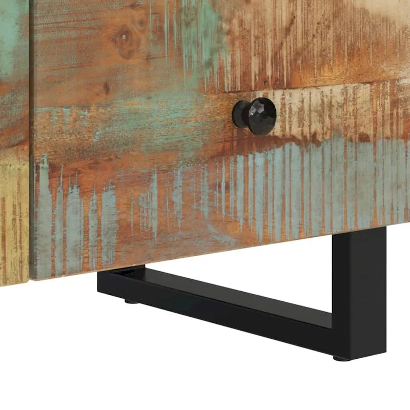 Meuble TV 70x33x46 cm Bois de manguier massif