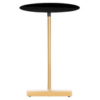 Table d'appoint ronde en C - 45 cm (L) x 45 cm (l) x 63,5 cm (H)