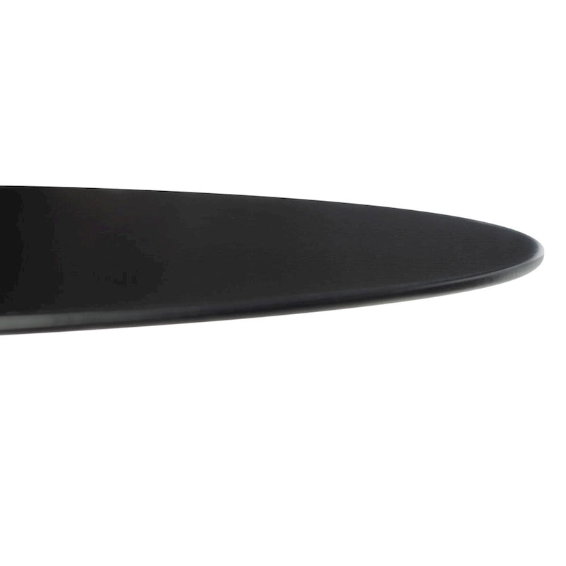 Table d'appoint ronde en C - 45 cm (L) x 45 cm (l) x 63,5 cm (H)