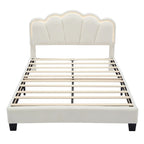 Ensemble de chambre 2 pièces avec cadre de lit LED et banc de rangement – Grand lit/Lit simple