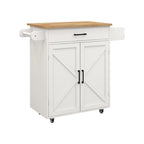 Dessert mobile de cuisine avec étagères réglables et porte-serviettes