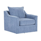 Ensemble de salon 2 pièces avec canapé et fauteuil pivotant