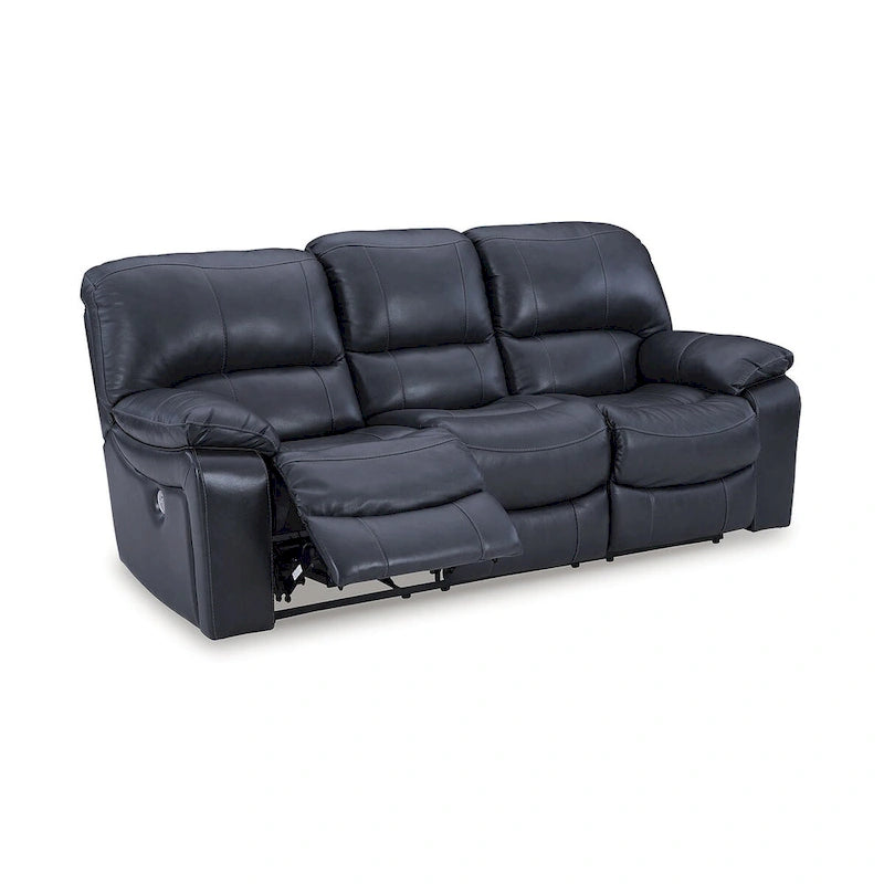 Canapé inclinable électrique bleu – 88L x 41P x 41H