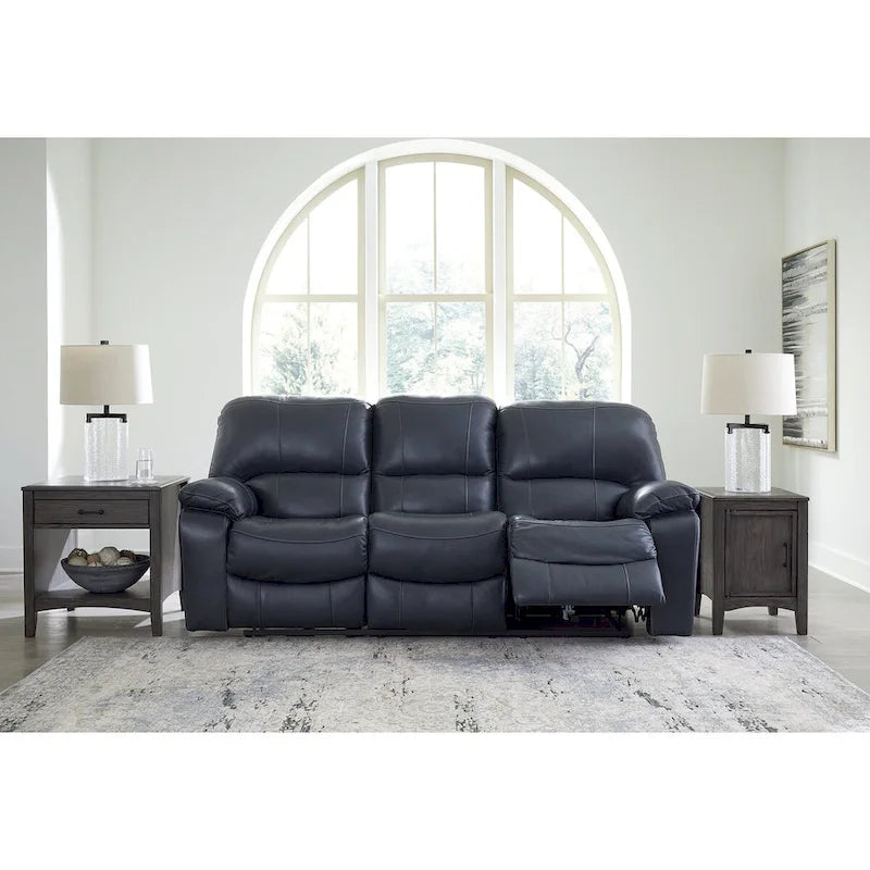 Canapé inclinable électrique bleu – 88L x 41P x 41H
